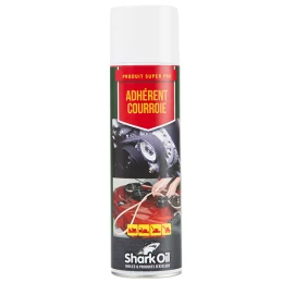 Adhérent courroies de tondeuse. 400 ml. Shark Oil