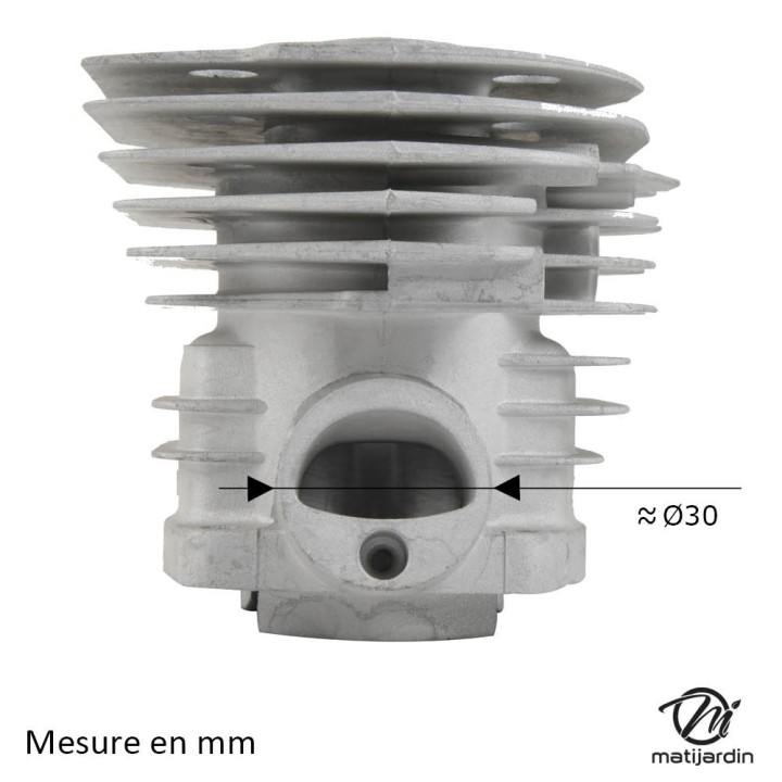 Cylindre piston  pour tronçonneuse Husqvarna 350. Ø 44 mm