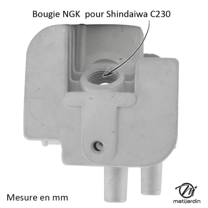 Cylindre piston pour débroussailleuse. Ø 32 mm. Pour Shindaiwa C230