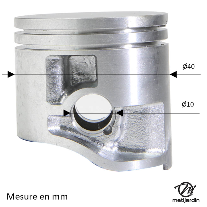 Cylindre piston pour tronçonneuse Stihl MS211