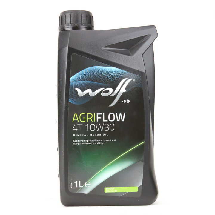 Huile moteur Wolf 4 Temps. 10W30. 1 litre
