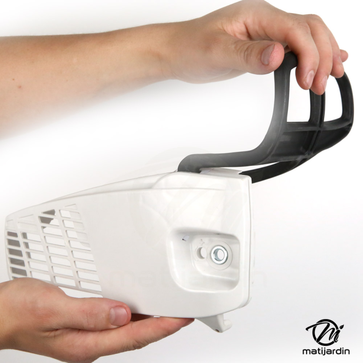 Carter + poignée frein de chaîne pour tronçonneuse Stihl MS192T