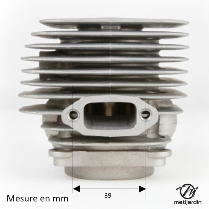 Cylindre piston pour tronçonneuse, découpeuse Husqvarna 272, 272K. Ø 50 mm