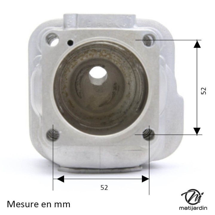 Cylindre piston pour tronçonneuse, découpeuse Husqvarna 272, 272K. Ø 50 mm