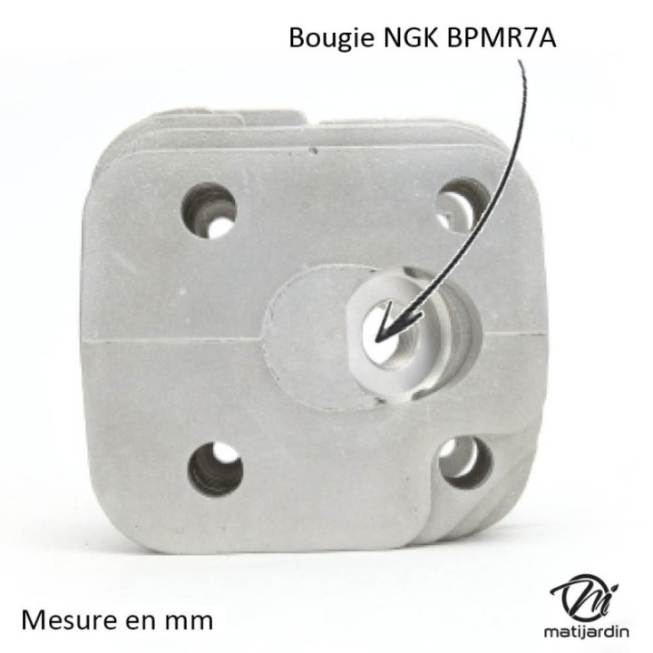 Cylindre piston pour tronçonneuse, découpeuse Husqvarna 272, 272K. Ø 50 mm