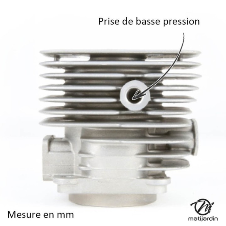 Cylindre piston pour tronçonneuse, découpeuse Husqvarna 272, 272K. Ø 50 mm