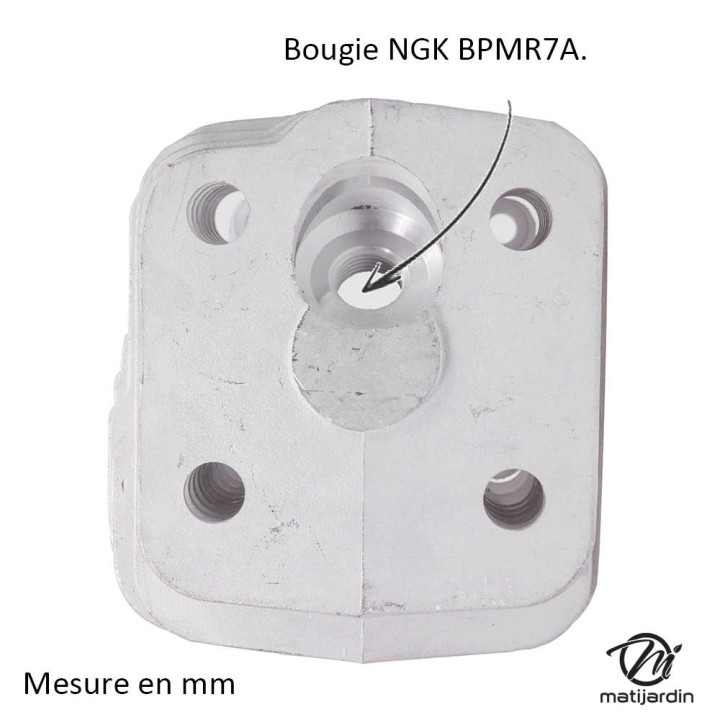 Cylindre piston  pour tronçonneuse Husqvarna 181, 281, 288. Ø 54 mm