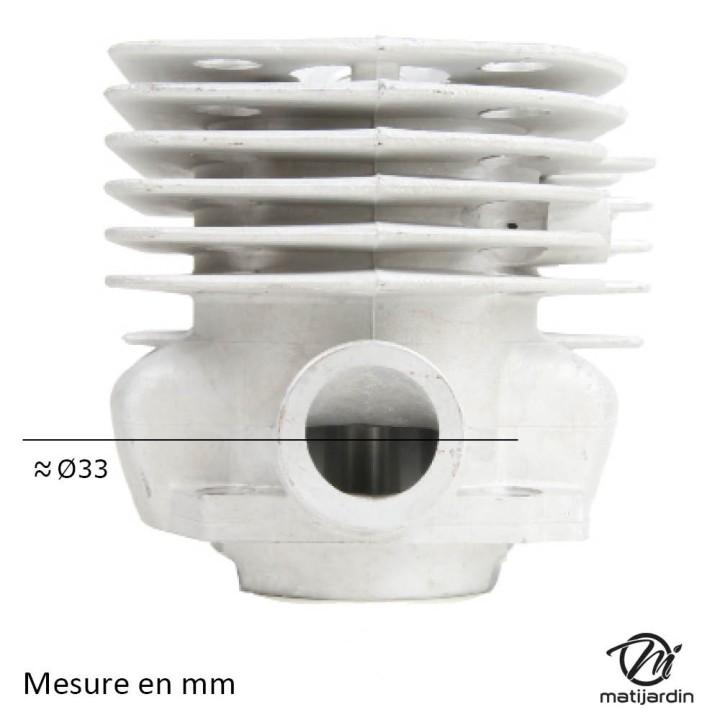 Cylindre piston  pour tronçonneuse Husqvarna 365. Ø 48 mm