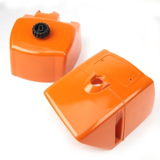 Carter carburateur + carter cylindre pour tronçonneuse 066 MS660