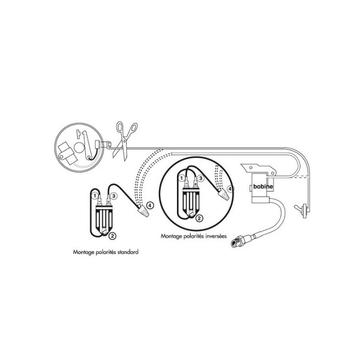Module allumage électronqiue pour tronçonneuse Stihl 040AV 041AV