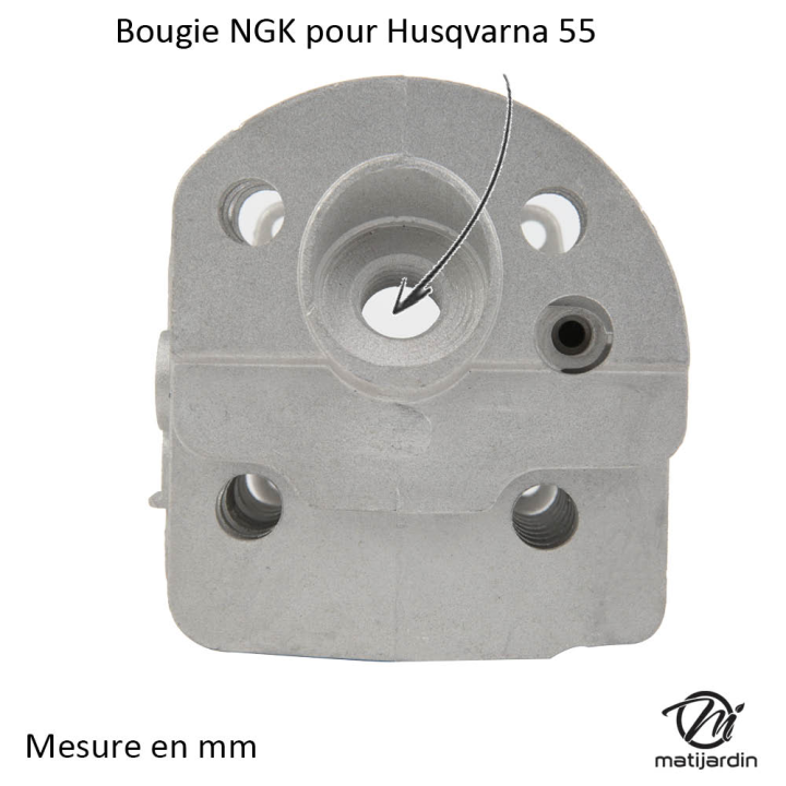 Cylindre piston pour tronçonneuse Husqvarna 55. Ø 45 mm