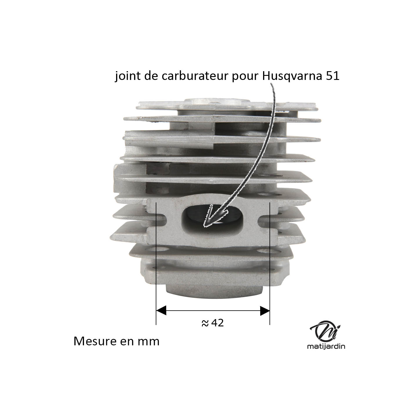 Kit Piston Cylindre 45mm Pour Tronçonneuse Chinoise 52cc 5200 – Pièces Moteur En Acier Avec Joints Et Goupille