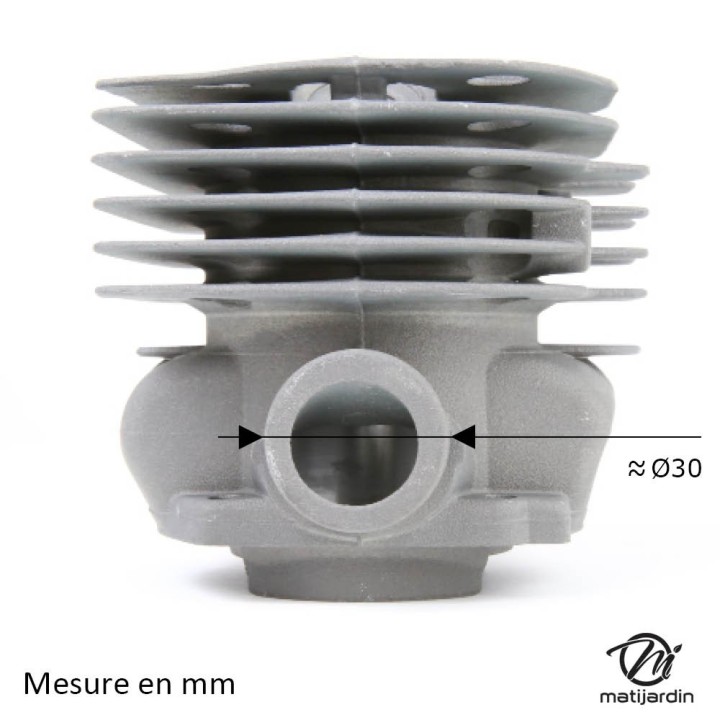 Cylindre piston pour tronçonneuse Husqvarna 372XP. Ø 52 mm