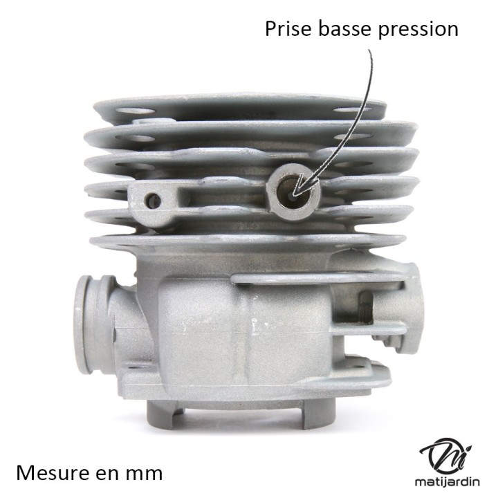 Cylindre piston pour tronçonneuse Husqvarna 372XP. Ø 52 mm