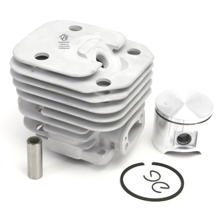 Cylindre piston pour tronçonneuse Husqvarna 61. Ø 48 mm
