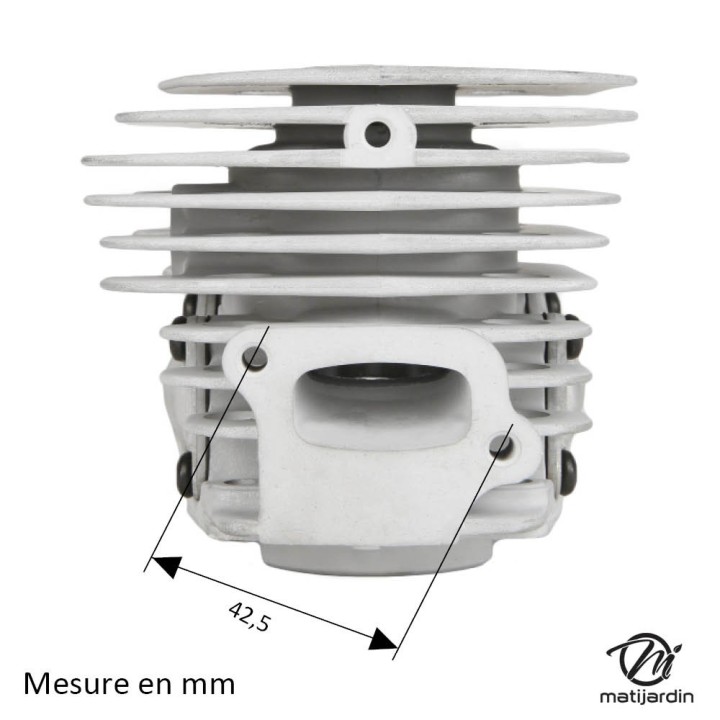 Cylindre piston pour tronçonneuse Husqvarna 350, 346XP Ø 44 mm
