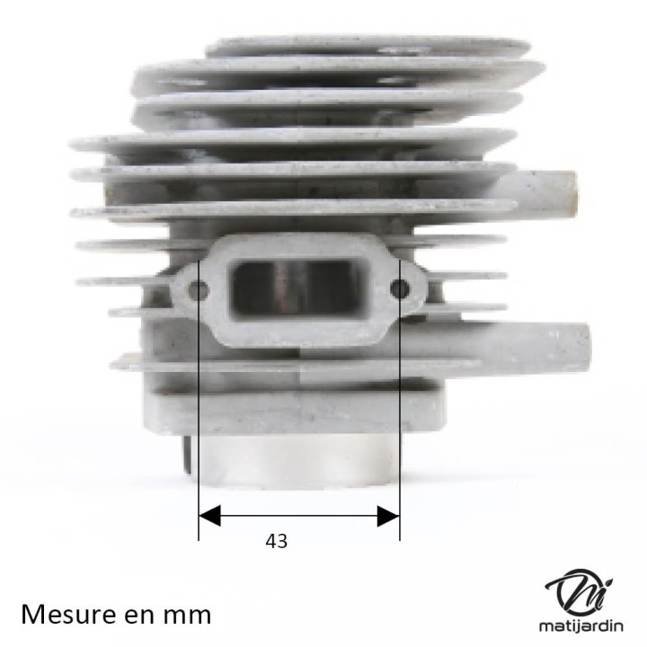 Cylindre piston pour découpeuse Husqvarna, Partner K650. Ø 50 mm