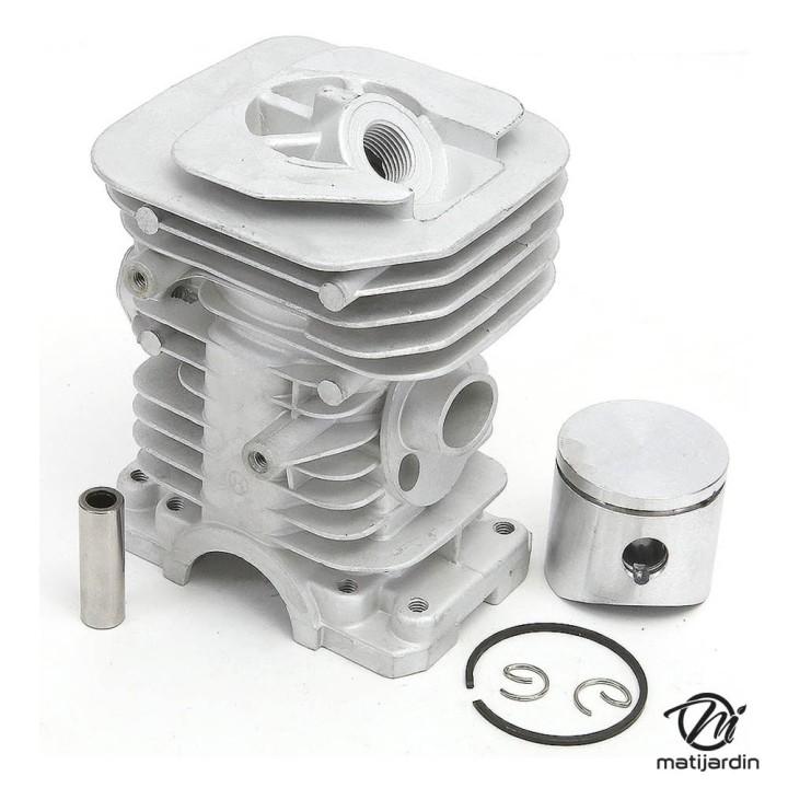 Cylindre piston pour tronçonneuse Husqvarna 136, 137 Ø 38 mm