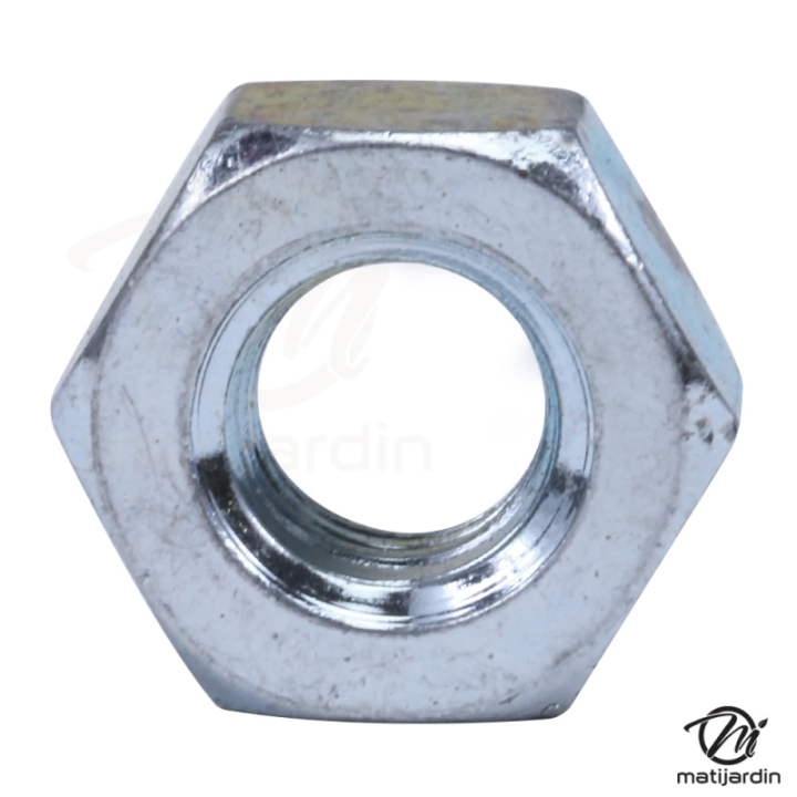 Ecrou métal pour insert tête débroussailleuse piuma