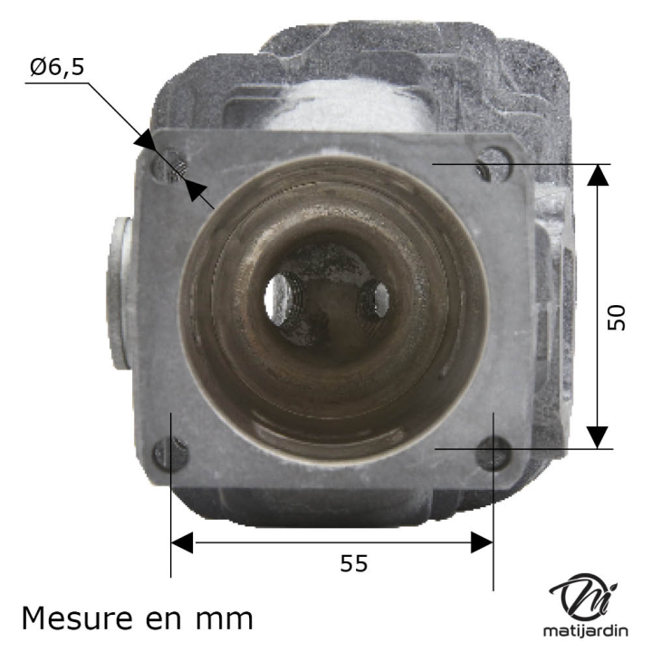 Cylindre piston adaptable pour tronçonneuse Stihl 046, MS460. Diamètre 52 mm