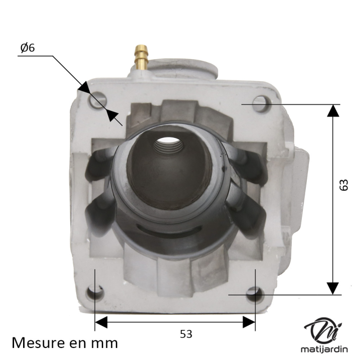 Cylindre & piston pour Stihl MS310 47mm