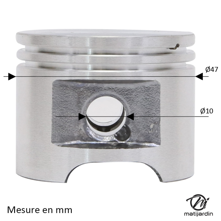 Cylindre & piston pour Stihl MS310 47mm