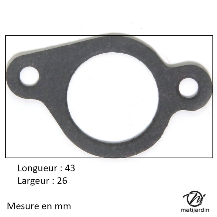 Joint d'admission adaptable pour moteur Briggs & Stratton N° 272 199