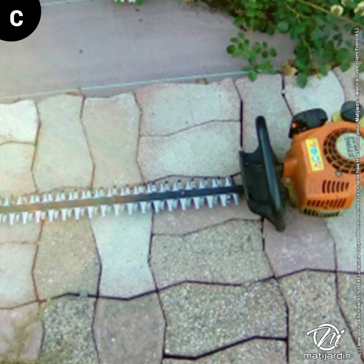 Lame pour taille-haie Stihl HS45. L 600 mm. 4228 710 6051, 4228 713 4110, 4228 713 4310