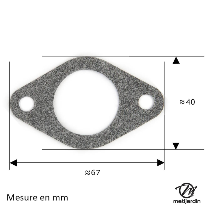 Joint de carburateur 270267 pour moteur Briggs et Stratton
