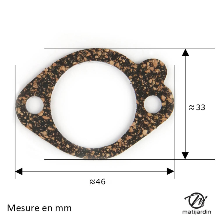 Joint embase pour moteur Briggs & Stratton 2 à 5 cv
