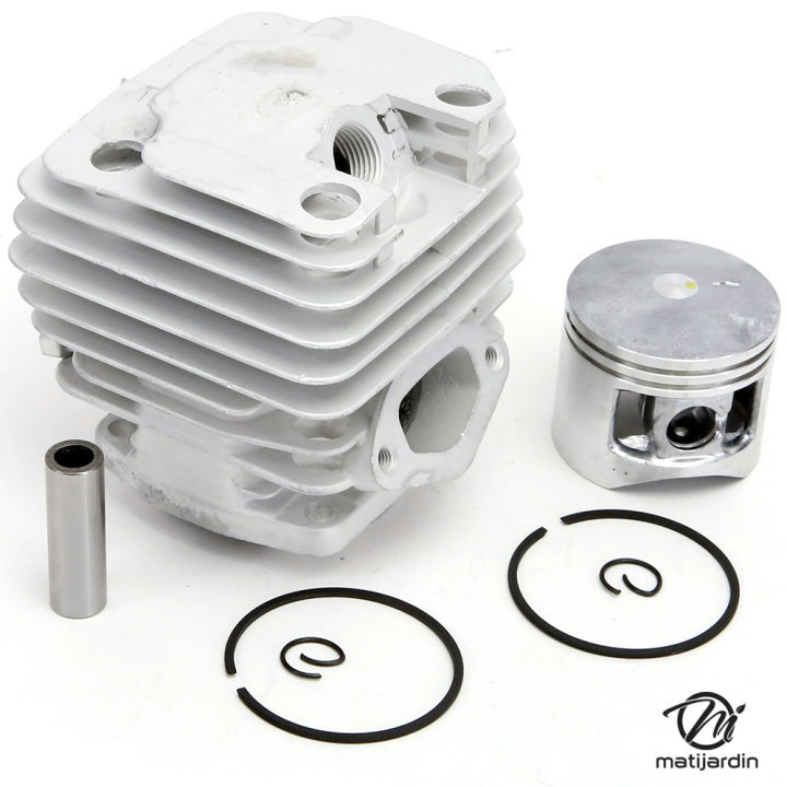 Cylindre piston adaptable pour tronçonneuse 4500. Diamètre 43 mm