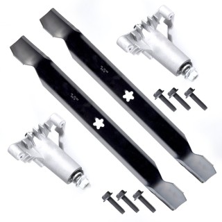 Lame + support + vis pour tondeuse AYP/Roper Bernard Loisirs Husquvarna. 53 cm