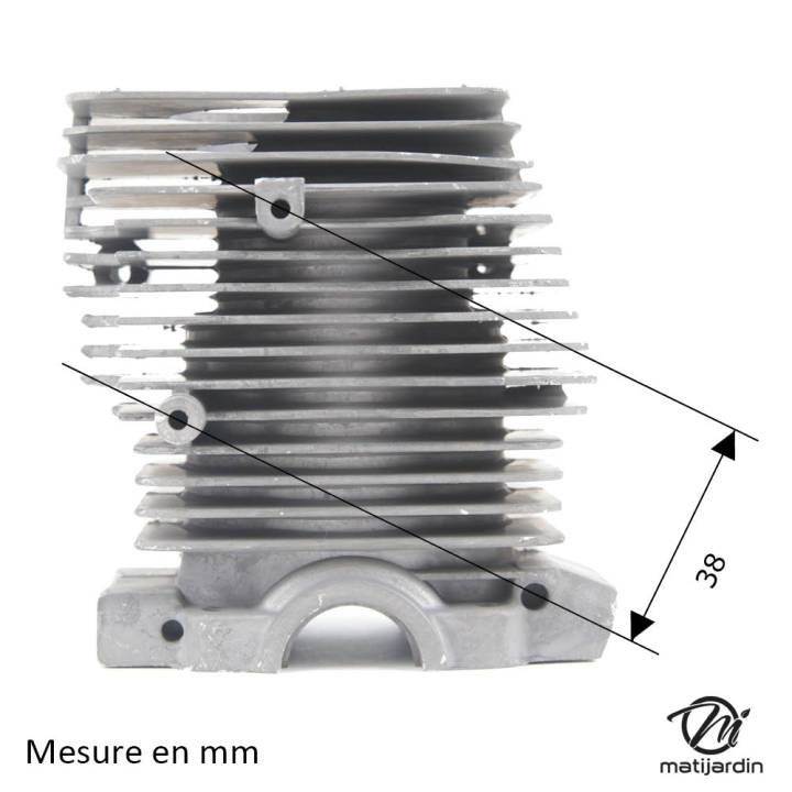 Cylindre piston pour tronçonneuse Stihl 019, MS190