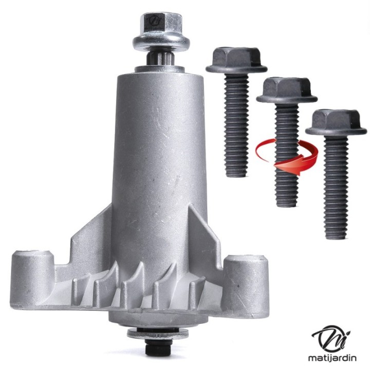 Lame + support + vis pour tondeuse AYP/Roper Bernard Loisirs Husquvarna. 46 cm