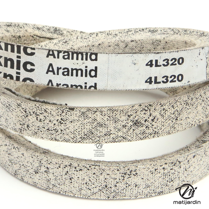 Courroie tondeuse Teknic 4L32 Kevlar Trapézoïdale - 12,7 mm x 813 mm