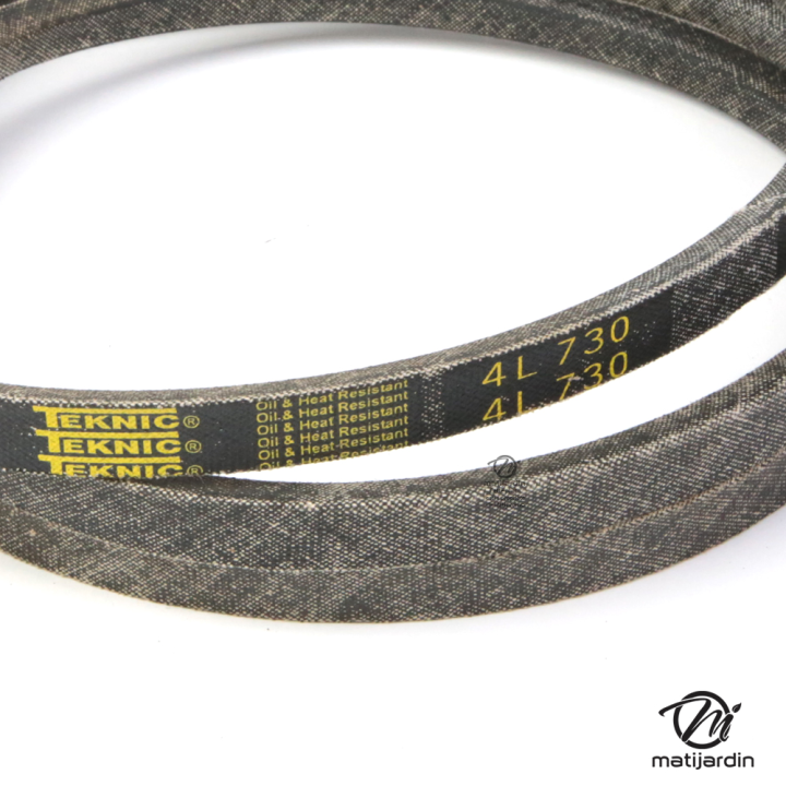 Courroie tondeuse Teknic 4L73 Kevlar Trapézoïdale - 12,7 mm x 1854 mm