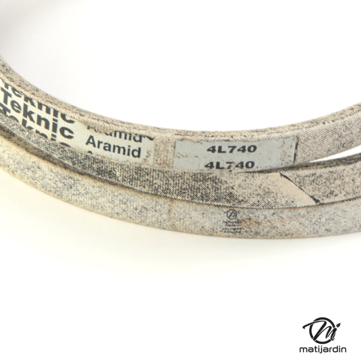 Courroie tondeuse Teknic 4L74 Kevlar Trapézoïdale - 12,7 mm x 1880 mm