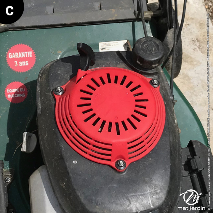 Lanceur pour moteur Honda GC135, GC160, GCV130, GCV160