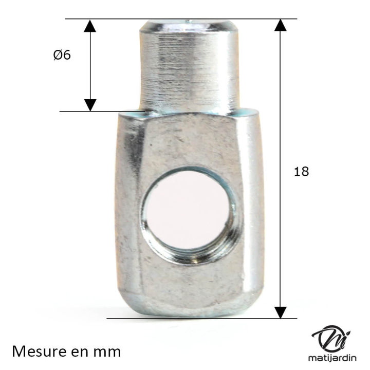 Vis de tension de chaîne tronçonneuse Homelite XL12, Super XL, 410, 450, 540, 550