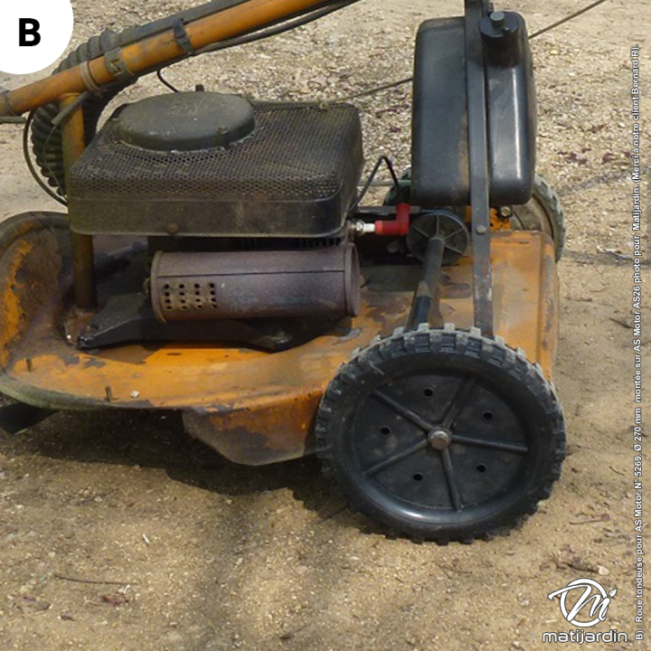 Roue pour tondeuse As Motor 5269