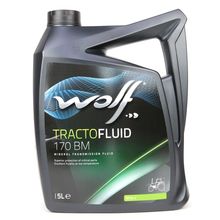 Huile agricole Tractofluid 170BM Wolf 5 Litres