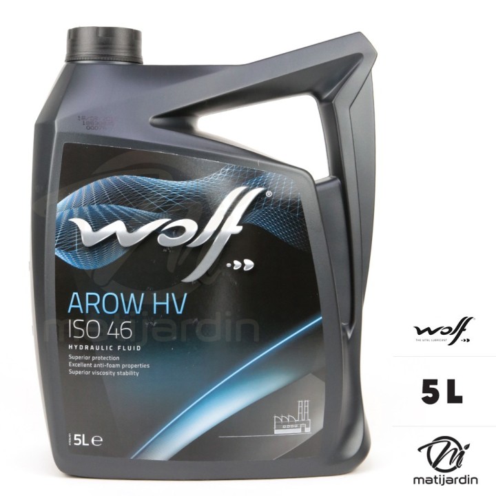 Huile hydraulique Arow Wolf 5 Litre
