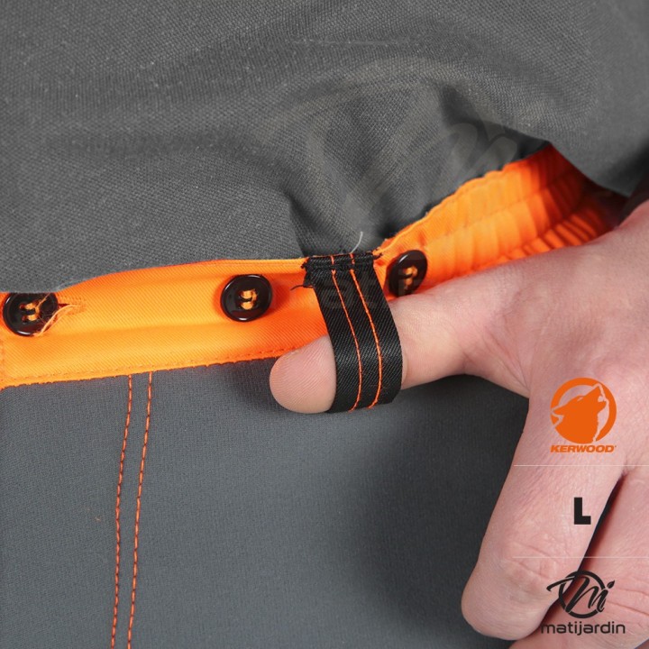 Pantalon protection tronçonneuse taille L Kerwood