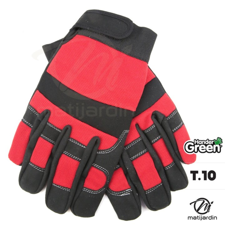 Gants risques mécaniques. Multifontions. Taille 10. HanderGreen®