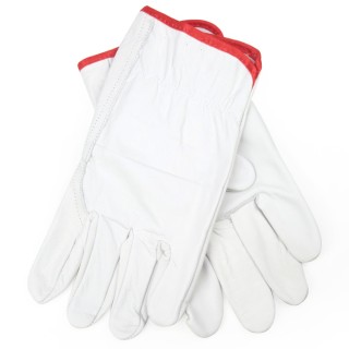 Gants cuir haute qualité. Cuir et jardin. Taille 10. HanderGreen®