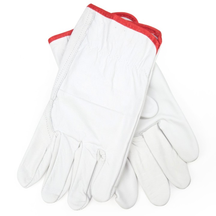 Gants cuir haute qualité. Cuir et jardin. Taille 10. HanderGreen®
