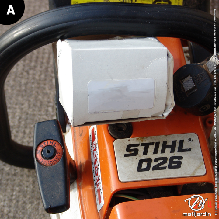 Bobine d'allumage électronique pour Stihl 026 MS260
