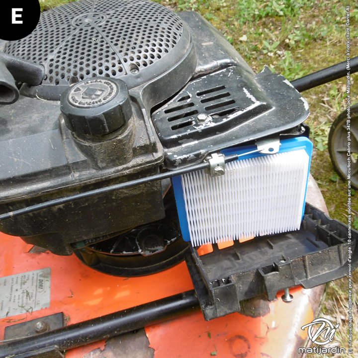 Filtre à air adaptable pour moteur Briggs & Stratton. N° 491588, 31749, 399959, 491588S