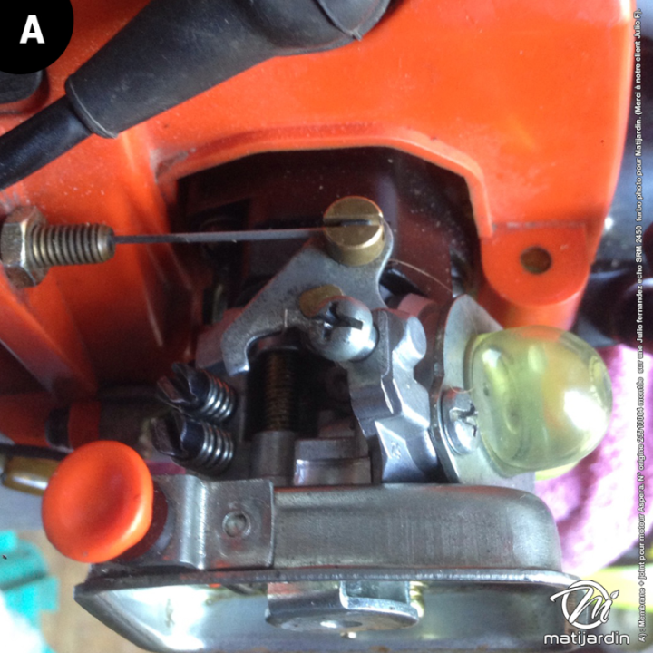 Kit membrane + joint pour moteur Aspera. N° origine 23910004