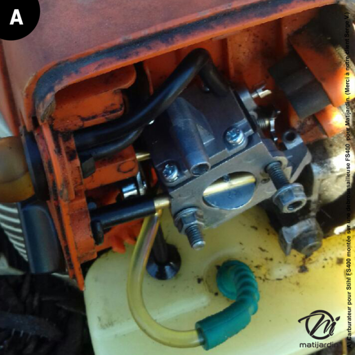 Carburateur pour Stihl FS400